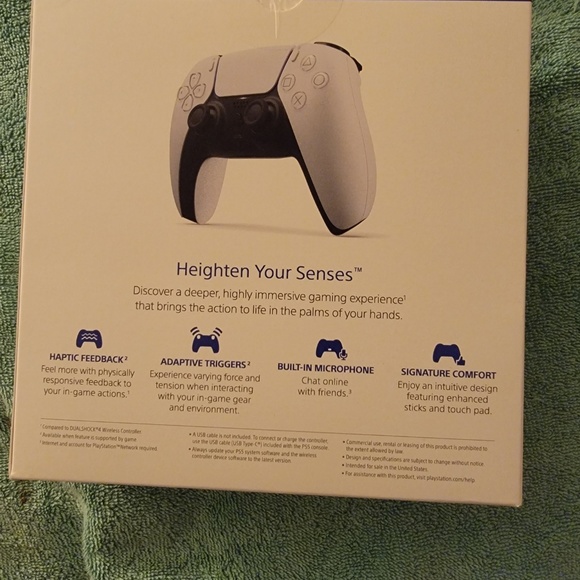 Play Station 5 Duel Sense Wireless Controller. - Picture 2 of 2